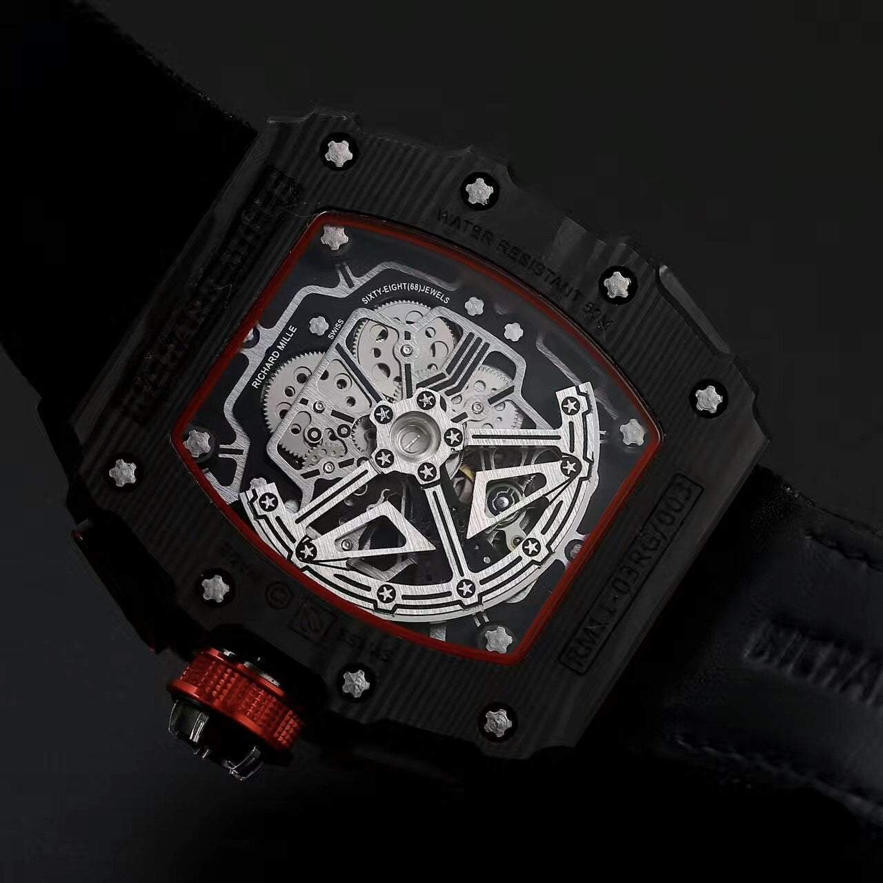 réplica-richard-mille-50-03-tourbillon-split-secs-cronógrafo-ultralight-mclaren-formula-1-4 Richard Mille Clon de fabricación suiza RM 50-03