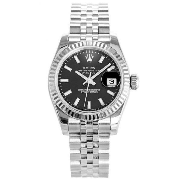 replica-rolex-datejust-black-ladies-179174 '-watches 1