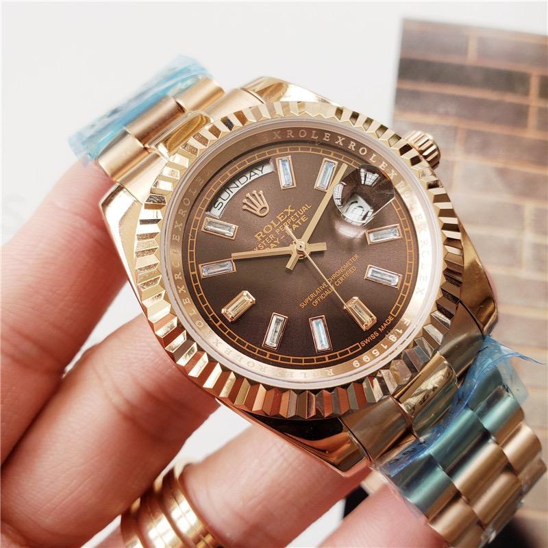réplica-rolex-día-fecha-40-rose-gold-chocolate-diamante-dial-fluted-bezel-president-brazalete-228235-5 '-vigila 1