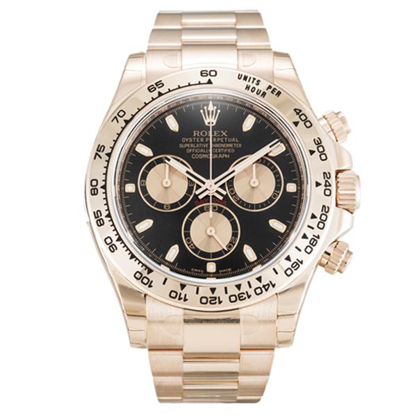 Rolex Daytona Black Dial Rose Gold Replica Rolex Daytona Black Dial Rose Gold Replica