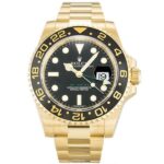Rolex GMT Master 2 Oro Esfera Negra Replica