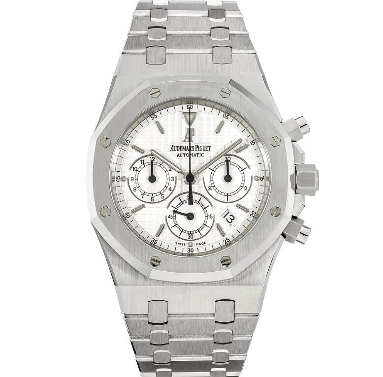 Replica Royal Oak - Silver/White Chronograph Replica Royal Oak - Silver/White Chronograph