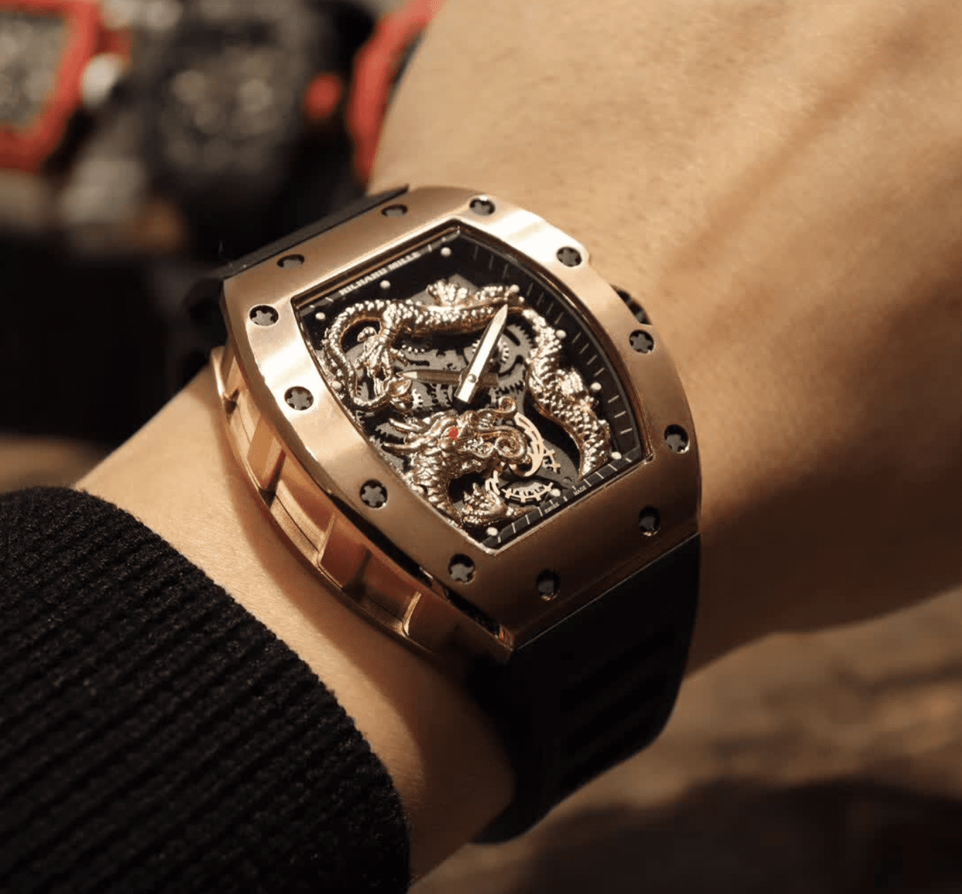 rm-57-clon-suizo-replica-richard-mille-reloj-dragón-4 '-vigila 1