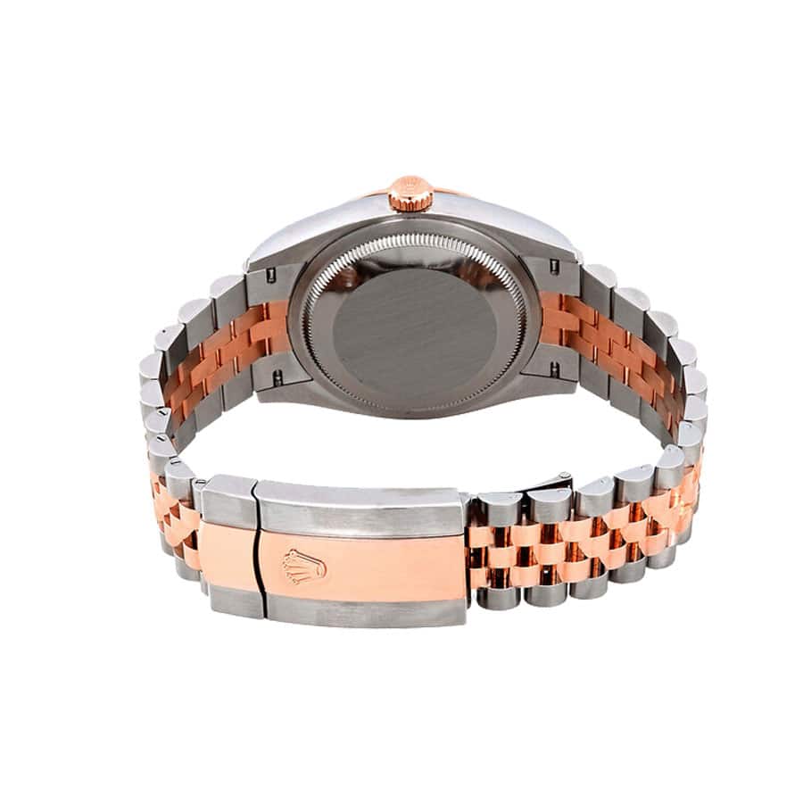 rolex-datejust-126231-everose-gold-automatic-black-diamond-dial-jubilee-2 Rolex Datejust - Image 3