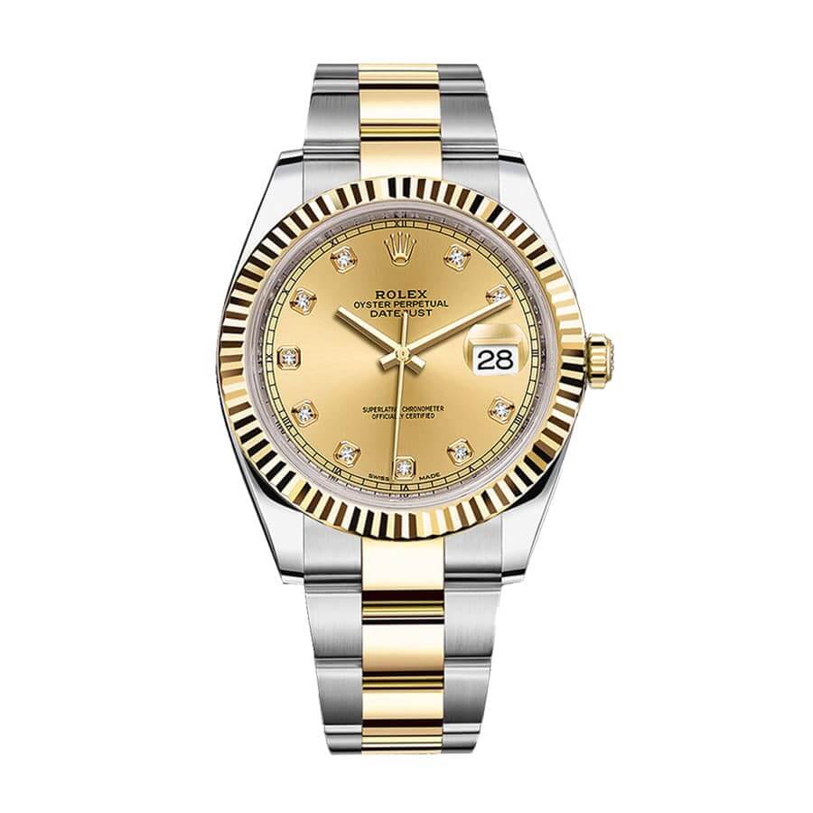 rolex-datejust-126333-steel-yellow-gold-automatic-champagne-dial-oyster-replica Rolex Datejust 126333-0011 Champagne Dial Replica - Image 1