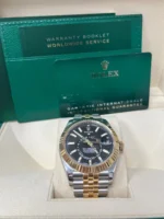 Superclone Rolex Sky-Dweller Bright black Dial 336933 Jubilee