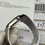 Replica Audemars Piguet Royal Oak Jumbo Extra-Thin Blue 15202IP.OO.1240IP.01 - Image 4