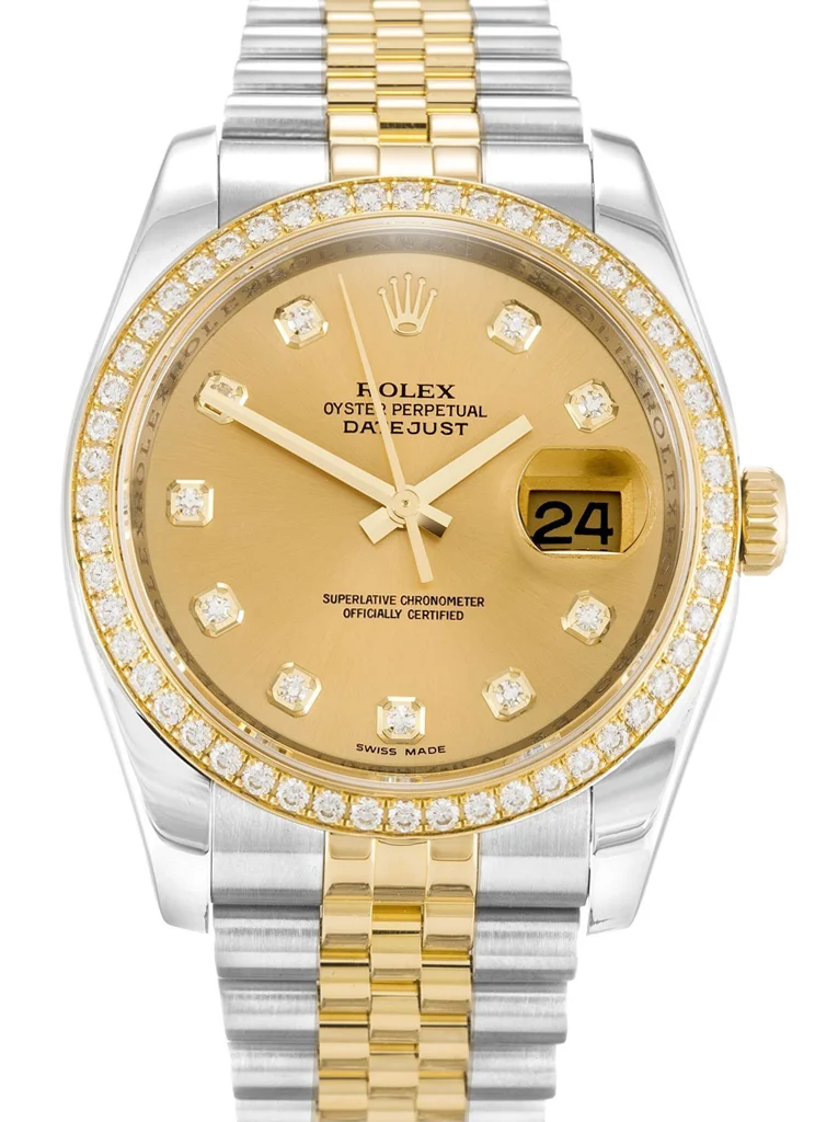 Replica Rolex Datejust Champagne Dial 116243 36mm