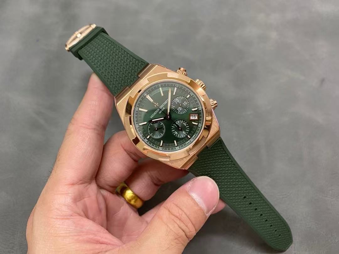103959e42209eab29dac8d7662971d5a Super Clone Replik Vacheron Constantin Overseas Chronograph GRÜN - Image 13