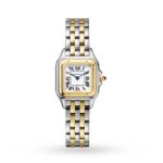 Replica Cartier Panthère de Cartier Women Quartz White 18ct Yellow Gold Watch W2PN0006