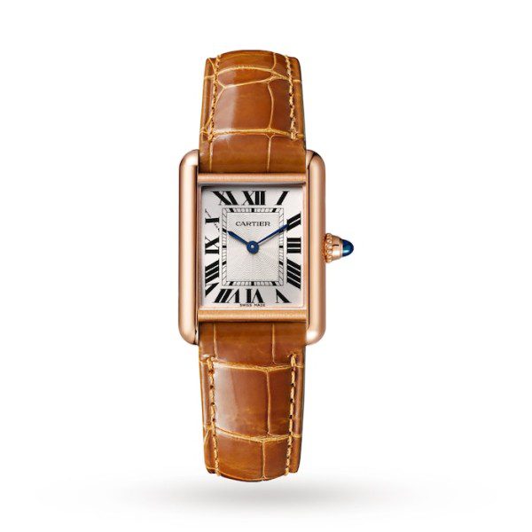 17310936_1_1 Replica Cartier Tank Louis Women Automatic Silver Alligator Watch WGTA0010 - Image 1