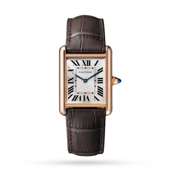 17311124_1_1 Replica Cartier Tank Louis Cartier Women Automatic White Leather Watch WGTA0011 - Image 1