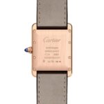 Replica Cartier Tank Louis Cartier Women Automatic White Leather Watch WGTA0011 - Image 4