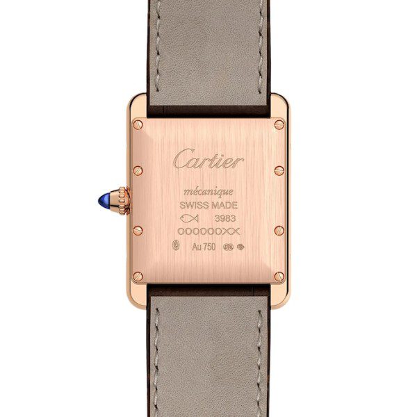 17311124_3_1 Replica Cartier Tank Louis Cartier Women Automatic White Leather Watch WGTA0011 - Image 4