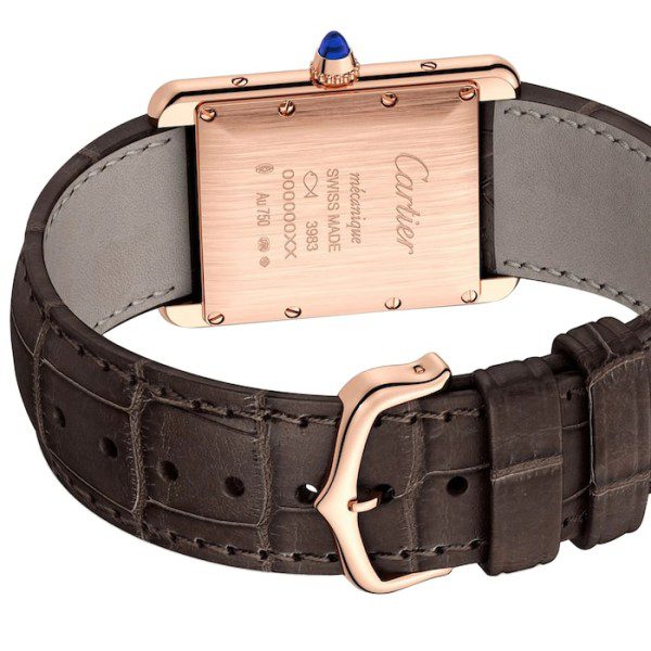 17311124_4_1 Replica Cartier Tank Louis Cartier Women Automatic White Leather Watch WGTA0011 - Image 3