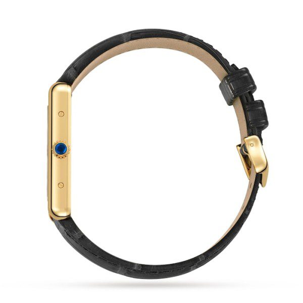 17311221_2_1 Replica Cartier Tank Louis Men Quartz White Alligator Watch WGTA0067 - Image 2