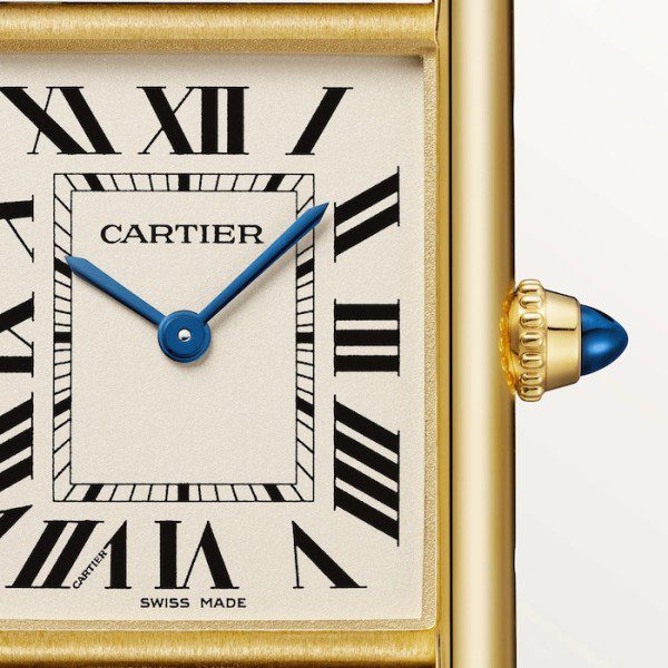 17311221_4_1 Replica Cartier Tank Louis Men Quartz White Alligator Watch WGTA0067 - Image 4