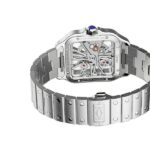 Replica Cartier Santos de Cartier Men Automatic Silver Stainless Steel Watch WHSA0015 - Image 4