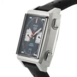 Replica TAG Heuer Monaco Men Automatic Blue Leather Watch CAW211P.FC6356 - Image 6