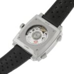 Replica TAG Heuer Monaco Men Automatic Blue Leather Watch CAW211P.FC6356 - Image 3