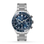 Replica TAG Heuer Carrera Men Automatic Blue Stainless Steel Watch CBN2A1A.BA0643