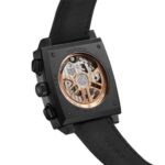 Replica TAG Heuer Monaco Men Automatic Black Alligator Watch CBL2180.FC6497 - Image 5