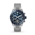 Replica TAG Heuer Carrera Men Automatic Blue Stainless Steel Watch CAR5A8C.BF0707