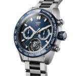 Replica TAG Heuer Carrera Men Automatic Blue Stainless Steel Watch CAR5A8C.BF0707 - Image 2
