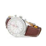 Replica Breitling Navitimer Automatic Silver Alligator Watch AB0139211G1P1