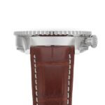 Replica Breitling Navitimer Automatic Silver Alligator Watch AB0139211G1P1