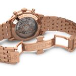 Replica Breitling Navitimer Men Automatic Black 18ct Rose Gold Watch RB0138211B1R1