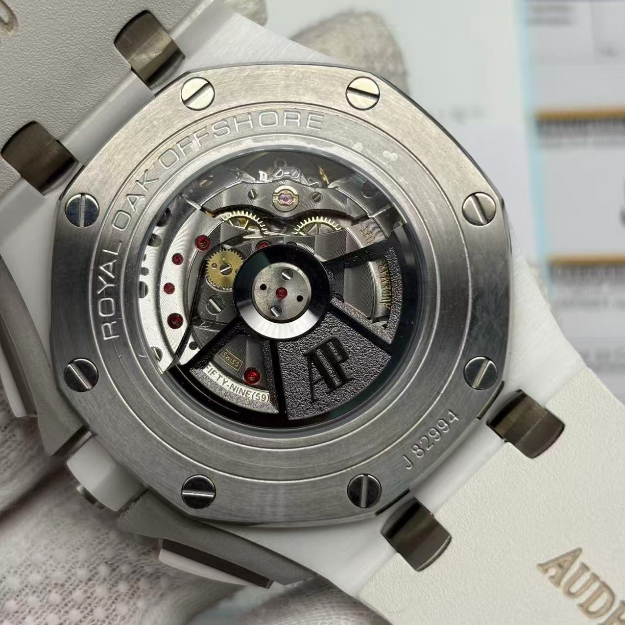 1a66401f46b330f2244555416f622b88 Replica Audemars Piguet Royal Oak Offshore 26402CB.OO.A010CA.01 - Image 7