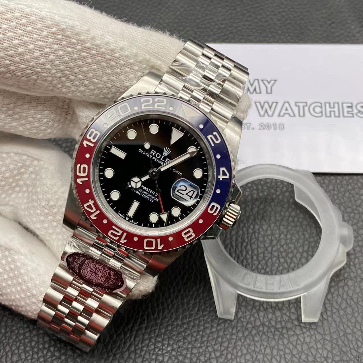 22a5ab5c1619a8ec6f925316b1313f8f Super Clone Replica Rolex GMT Master PEPSI Jubilee