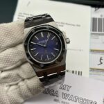 Replica Audemars Piguet Royal Oak Jumbo Extra-Thin Blue 15202ST.OO.1240ST.01 - Image 7