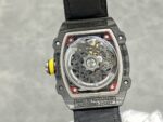 Replica Richard Mille RM 67-02 Super Clone 47mm Skeleton Dial Carbon Fiber Watch