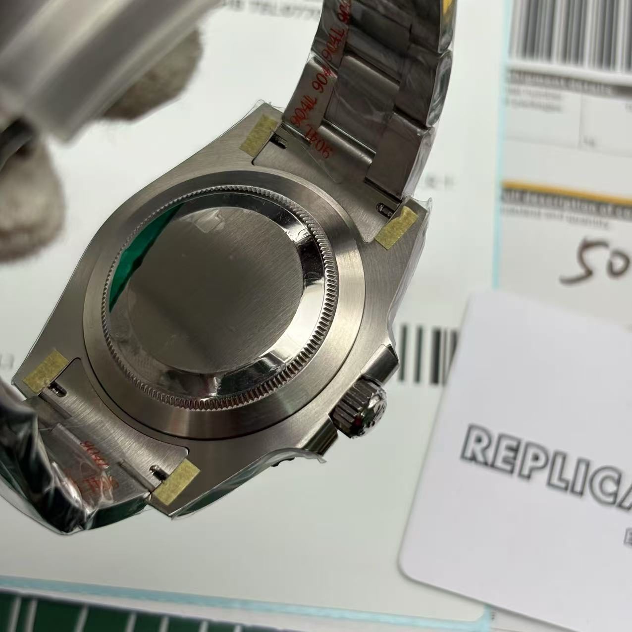 446b8a962cc4515b8472f299182c8060 Rolex Submariner Blue Dial Swiss Clone Replica - Image 6