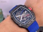 Richard Mille 67-02 Original Quality Super Clone Replica black carbon