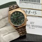 Super Clone Replica Vacheron Constantin Overseas Chronograph GREEN - Image 5