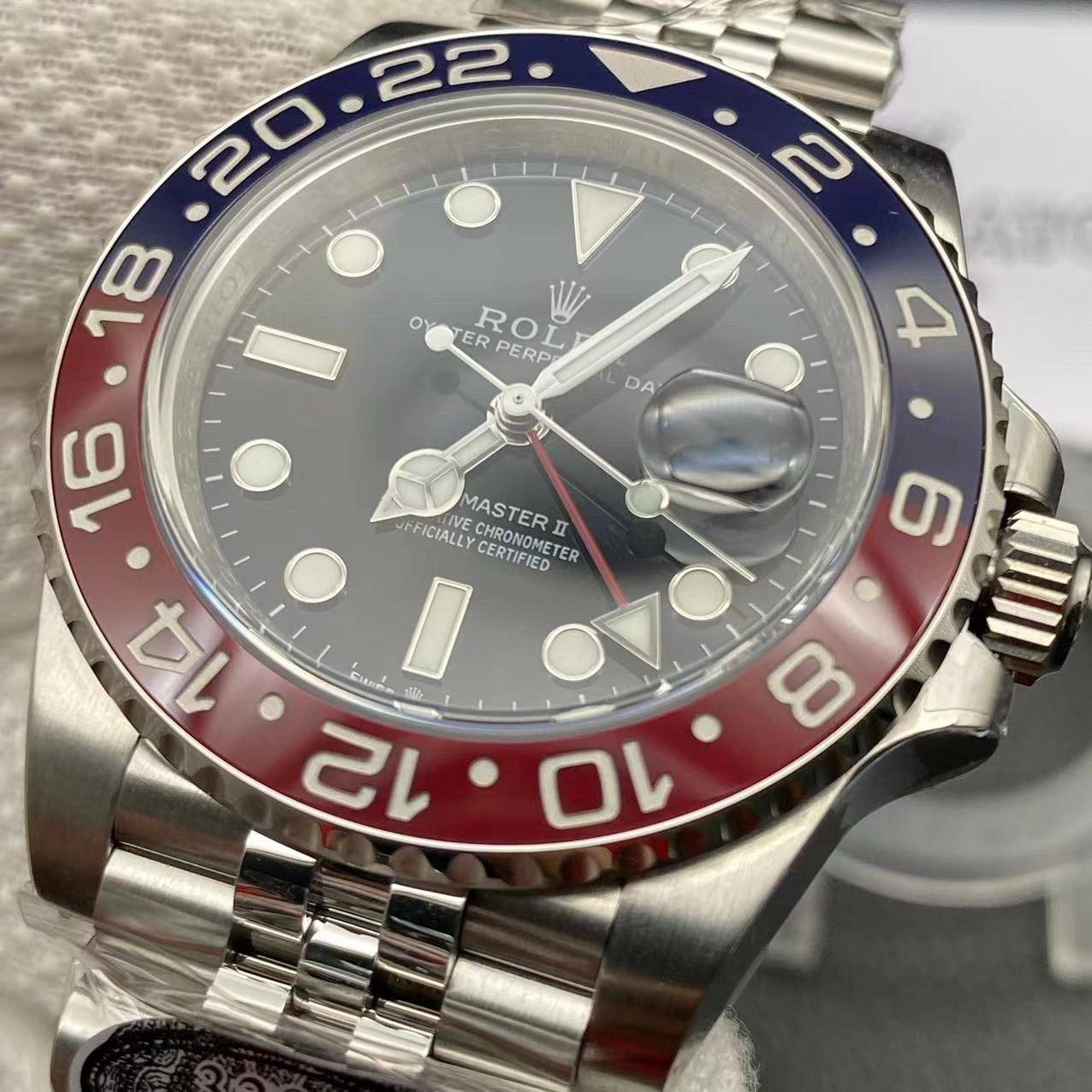 4af20fb846b70879a4beafc0521acbfa Super Clone Replica Rolex GMT Master PEPSI Jubilee