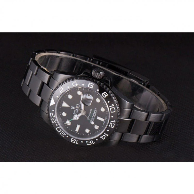 Replica Rolex GMT-Master II Black Dial REP016829