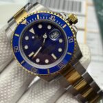 Replica Clone Rolex Submariner - Two tone Blue Dial - Image 7