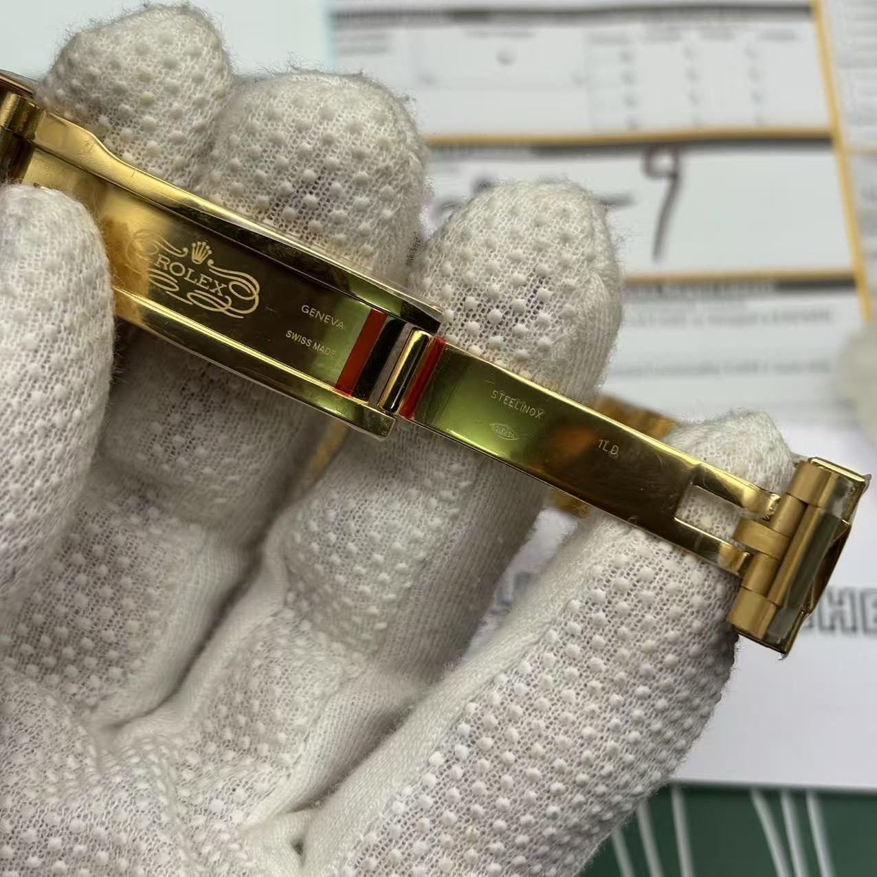 5355f882bfe9c1dc36e1be3d75f677d8-2 Rolex Submariner Full Gold Blue Dial Swiss Clone Replica - Image 11