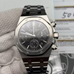 Best Swiss Clone Replica Audemars Piguet Royal Oak - Silver/Black Chronograph