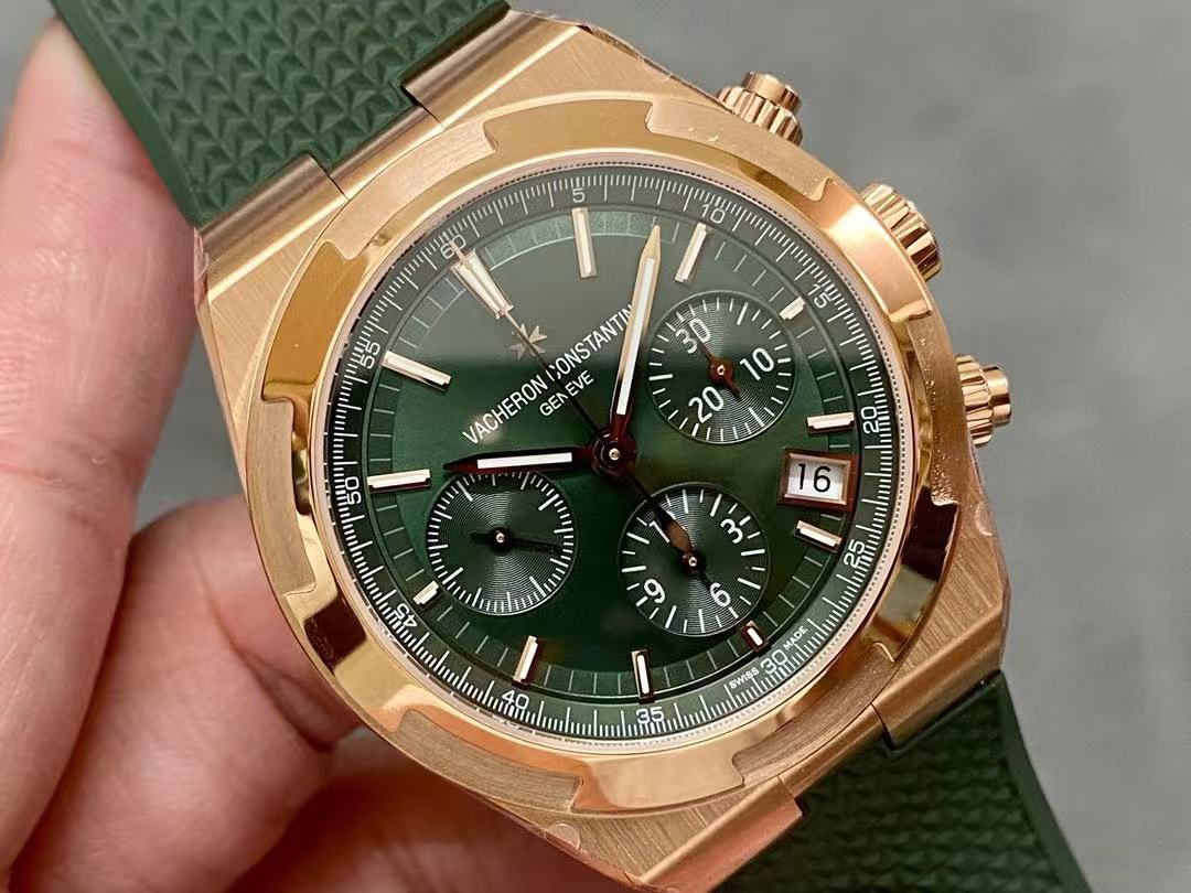 66dd0d9d297cf96a1c336a49464b4323 Super Clone Replik Vacheron Constantin Overseas Chronograph GRÜN - Image 11