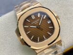 Super Clone Replica Patek Philippe Nautilus - Rose Gold - Image 10