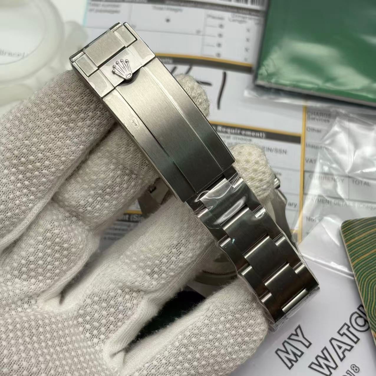 796f1489045f915bc463aaeda051a51a Rolex Submariner Silver Black Replica Swiss Clone - Image 9