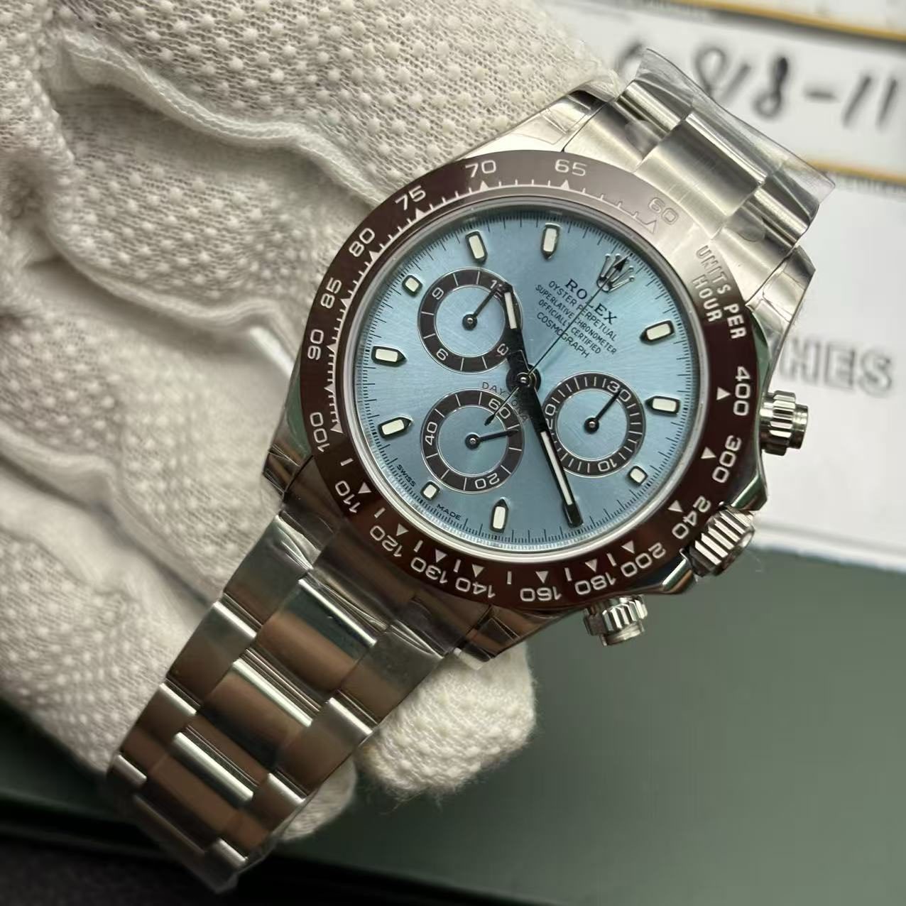 85345195245165e07c6f8c19bebb5e5b Replica Rolex Daytona Blue Super Clone