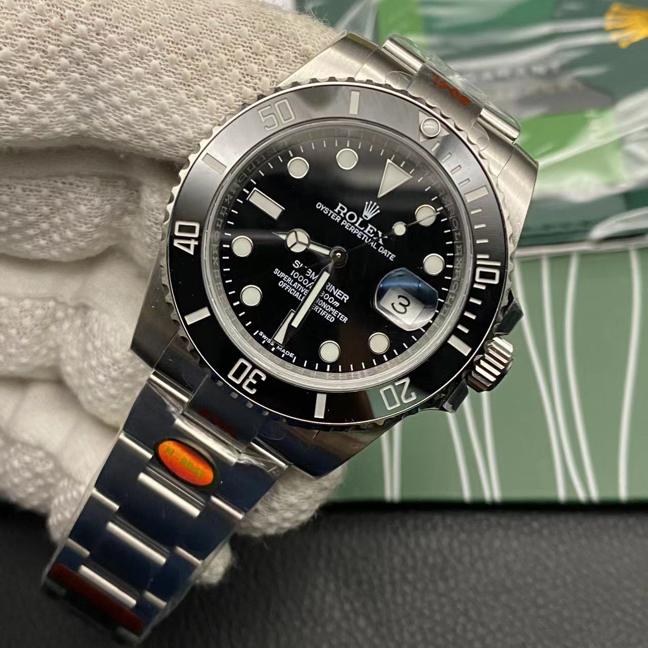 Rolex Submariner Silver Black Replica Swiss Clone Super clone Rolex Submariner Silver Black Replica Swiss Clone