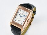 Reverso Classic Duoface Small Seconds RG MGF Best Edition White Textured Dial on Black Leather Strap A854A - Image 30