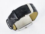 Reverso Classic Duoface Small Seconds SS MGF Best Edition White Guilloché Dial on Black Leather Strap A854A - Image 28